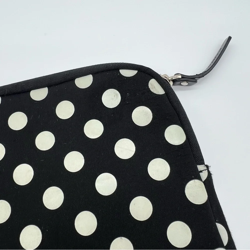 Kate Spade Black and White Polka Dot Accessory